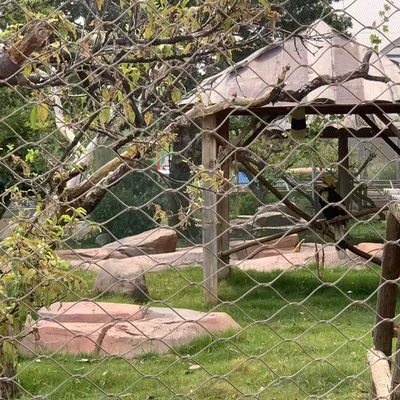 Stainless Steel Wire Rope Mesh Net Outdoor Aviary Netting Protecting Mesh