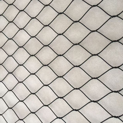Black Oxide Stainless Steel Wire Rope Ferrule Mesh Netting for Balustrade