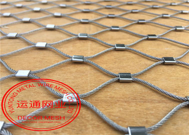 Ferrule Type Architectural Wire Mesh Safety Net Architectural Metal Mesh