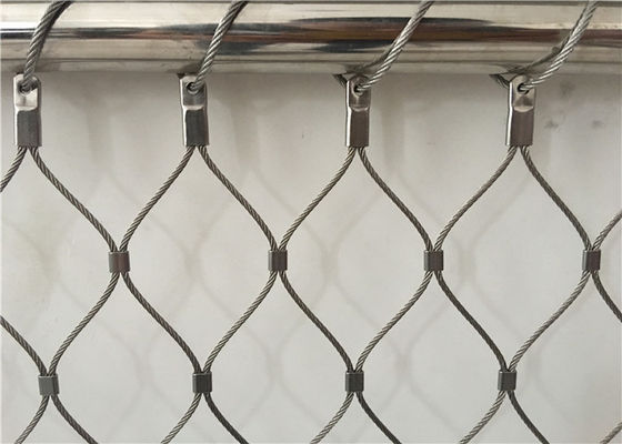 Stainless Steel 7x19 Ferruled Cable Mesh for Balustrade Infill