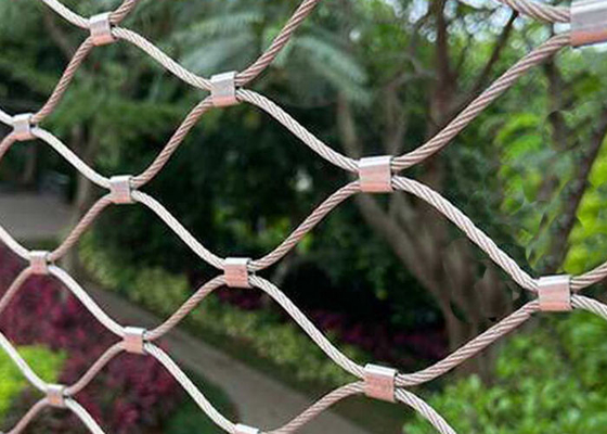 7x7 1.5 مم مرنة الفولاذ المقاوم للصدأ كابل المعاوضة الدرابزين سياج درابزين إنفيل