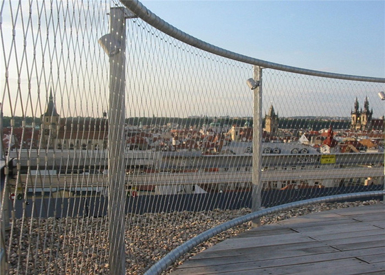 2.5mm شبكة سلكية معمارية ، شبكة حبل غير القابل للصدأ