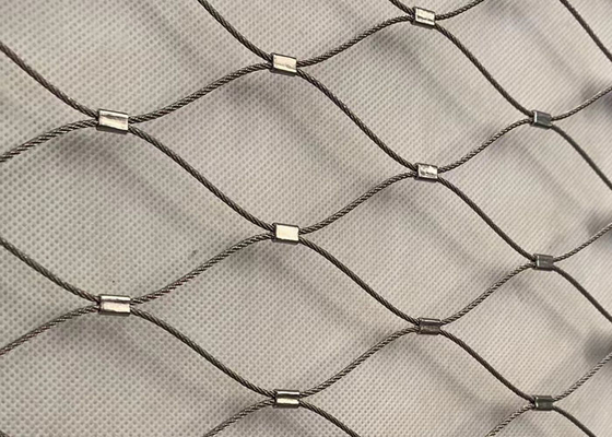 شبكة حبل معماري مخصصة 316 Inox Stainless Steel Cable Mesh SUS316