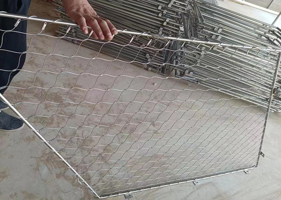 حماية 4 مم سلك حبل المعاوضة تجميعها بسهولة المضادة للتآكل الفولاذ المقاوم للصدأ