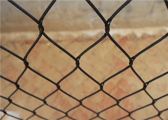 المضادة للأشعة فوق البنفسجية الطويق الأسود أكسيد سلك حبل، نسج سلك حبل زو شبكة سي وافق