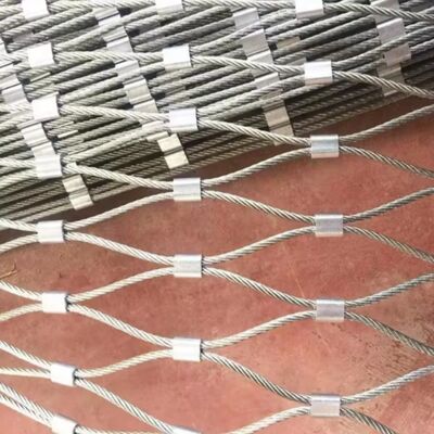 الطيور الطائرات الفولاذ المقاوم للصدأ الحبل السلكي الشبكة للحديقة الحديقة الحاجز الأمن