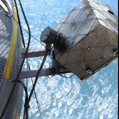 شبكة أمان فولاذية مضادة للسقوط 316 لشبكة مكبر الصوت الكاشف غطاء أمان