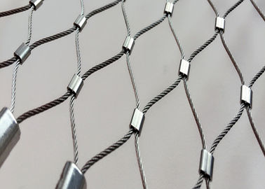 60x60mm SS316 شبكة سلكية مرنة إينوكس لشبكة السياج