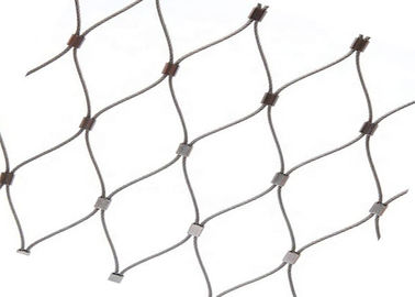 شبكة خفيفة الوزن 2.4mm شبكة أسلاك الفولاذ المقاوم للصدأ حبل