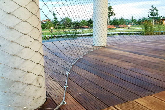 Inoxidable الماس 60 * 60mm شبكة أسلاك الفولاذ المقاوم للصدأ