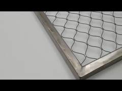 شبكة الحبل المرنة من الفولاذ المقاوم للصدأ